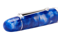 Penlux Masterpiece Grande Fountain Pen - Koi Blue & White