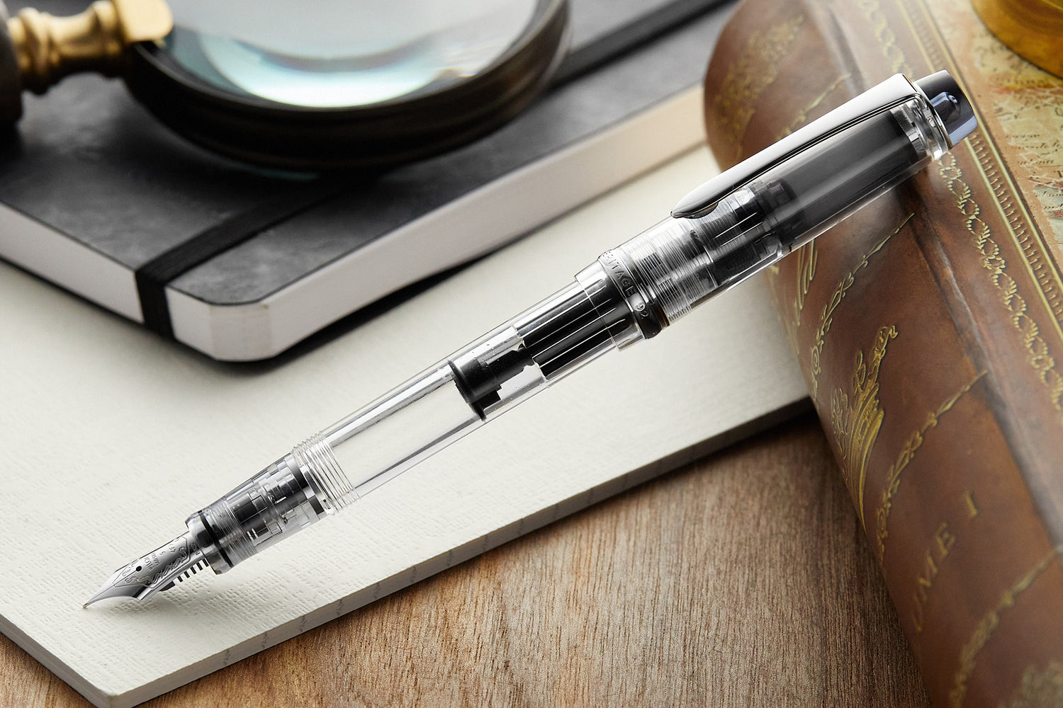 Pilot Custom Heritage 92 Fountain Pen - Clear - The Goulet
