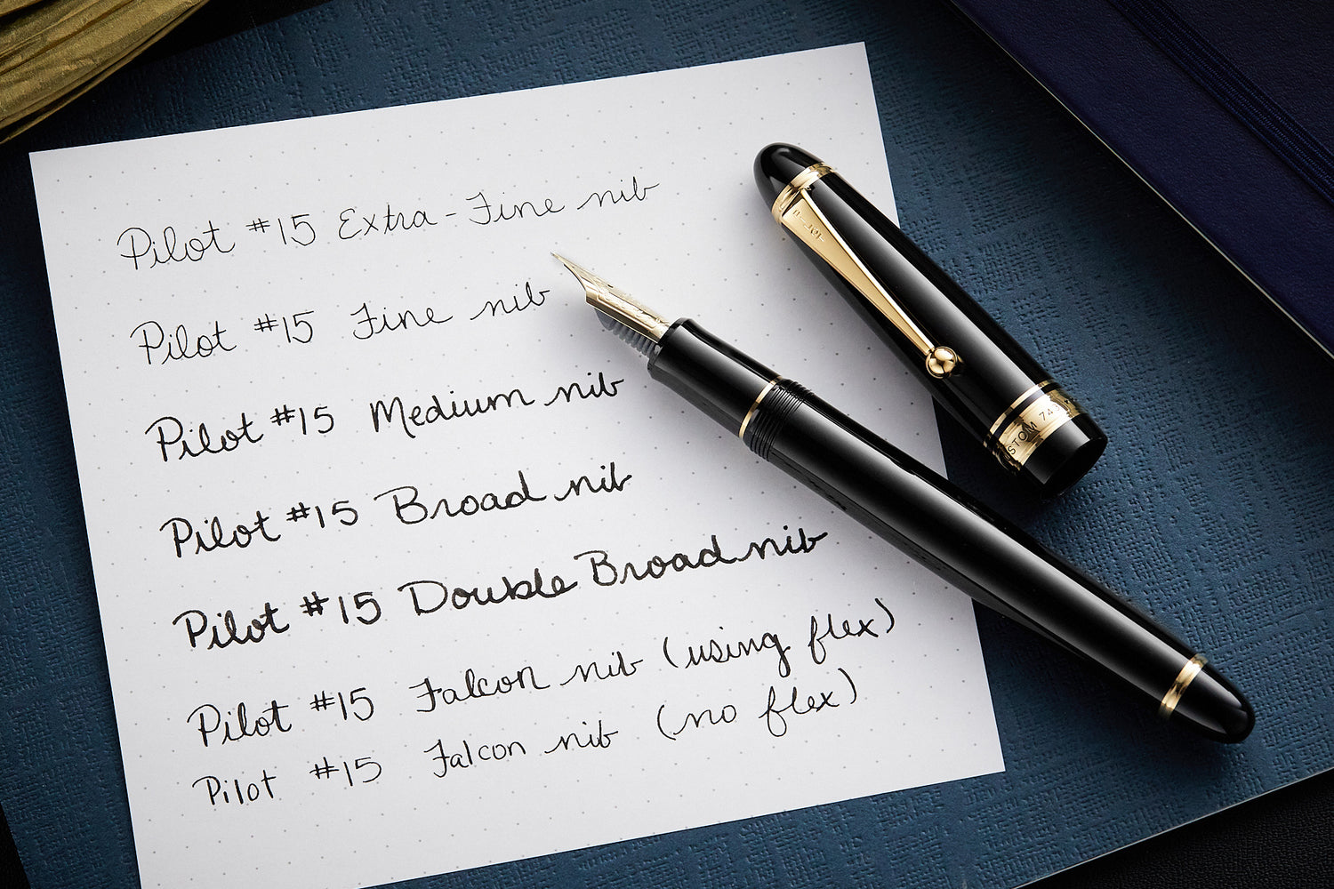 Pilot Custom 743 Fountain Pen Black The Goulet Pen Company