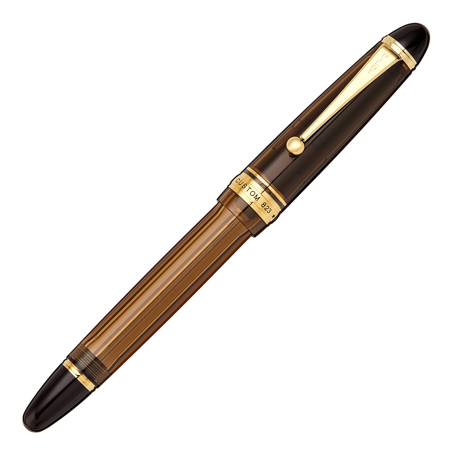 Pilot Custom 823 Fountain Pen Amber The Goulet Pen Company
