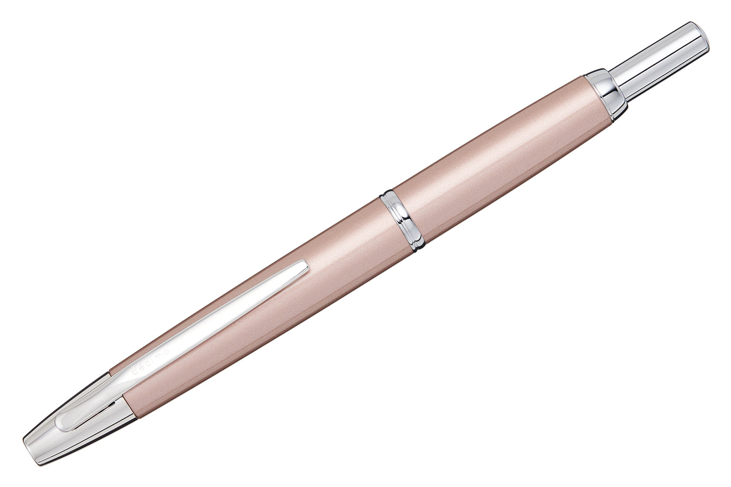 Pilot Fountain Pen Vanishing Point Decimo Retractable Champagne