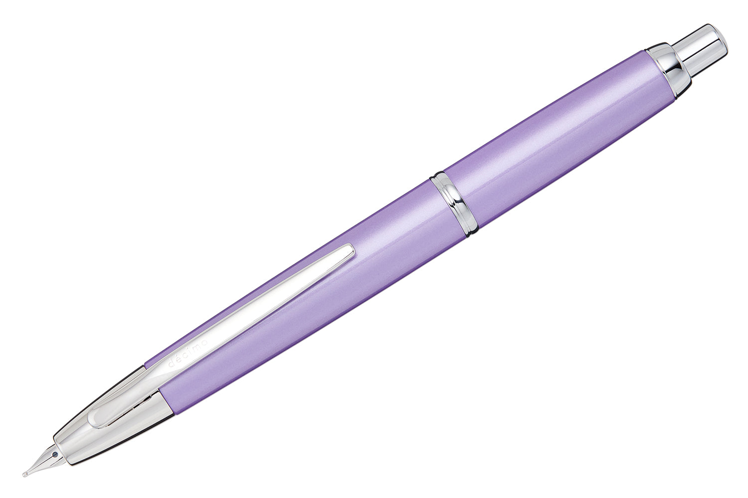 Vanishing Point Decimo Fountain Pen | Purple | Fine Nib