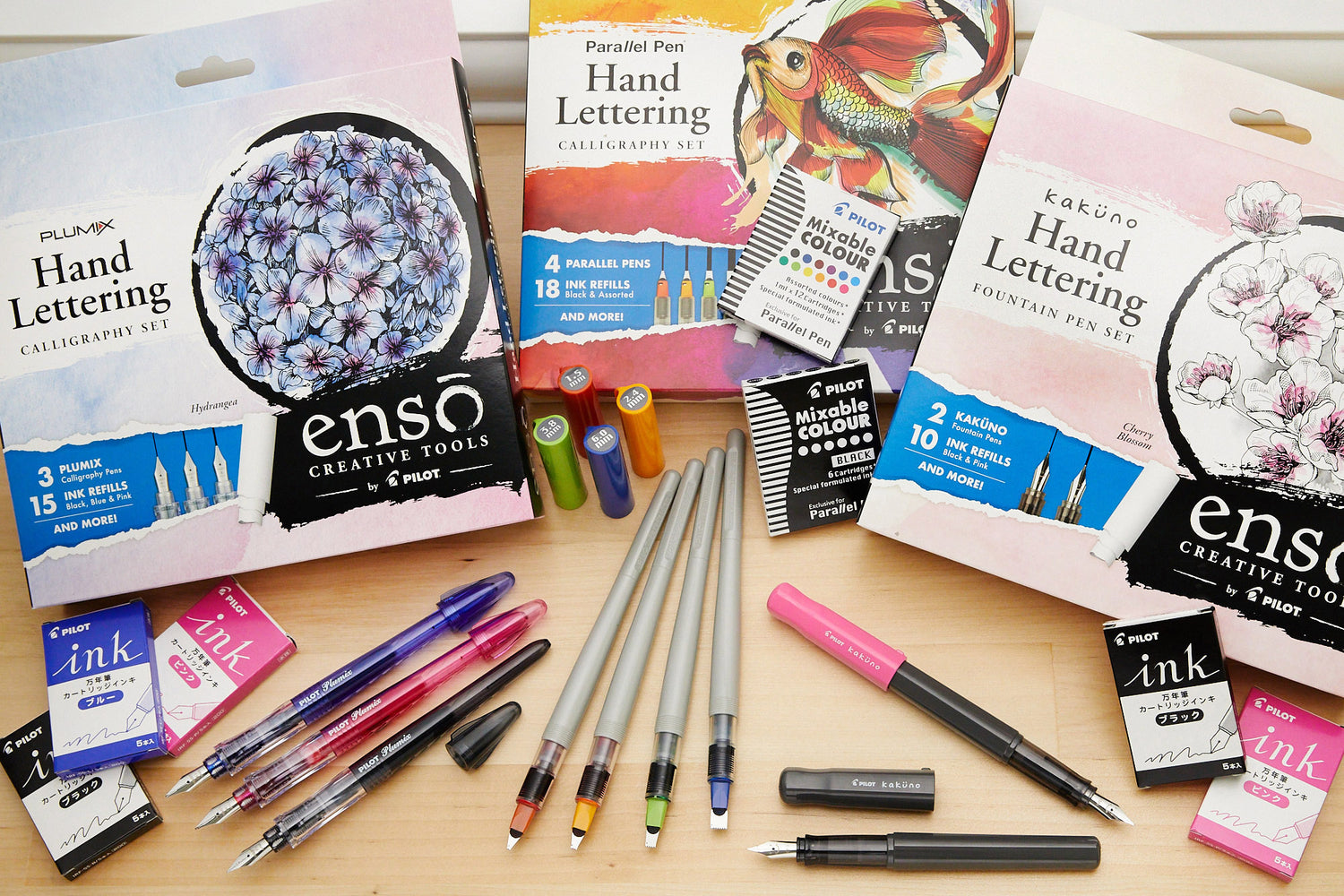 Pilot Enso Parallel Pen Hand Lettering Calligraphy Set 