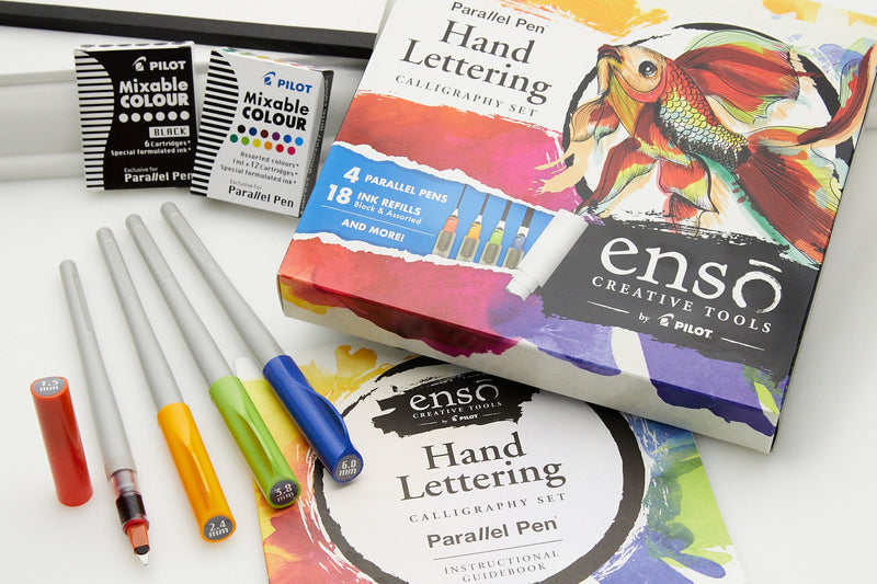 Pilot Parallel Pen Hand Lettering Calligraphy Set