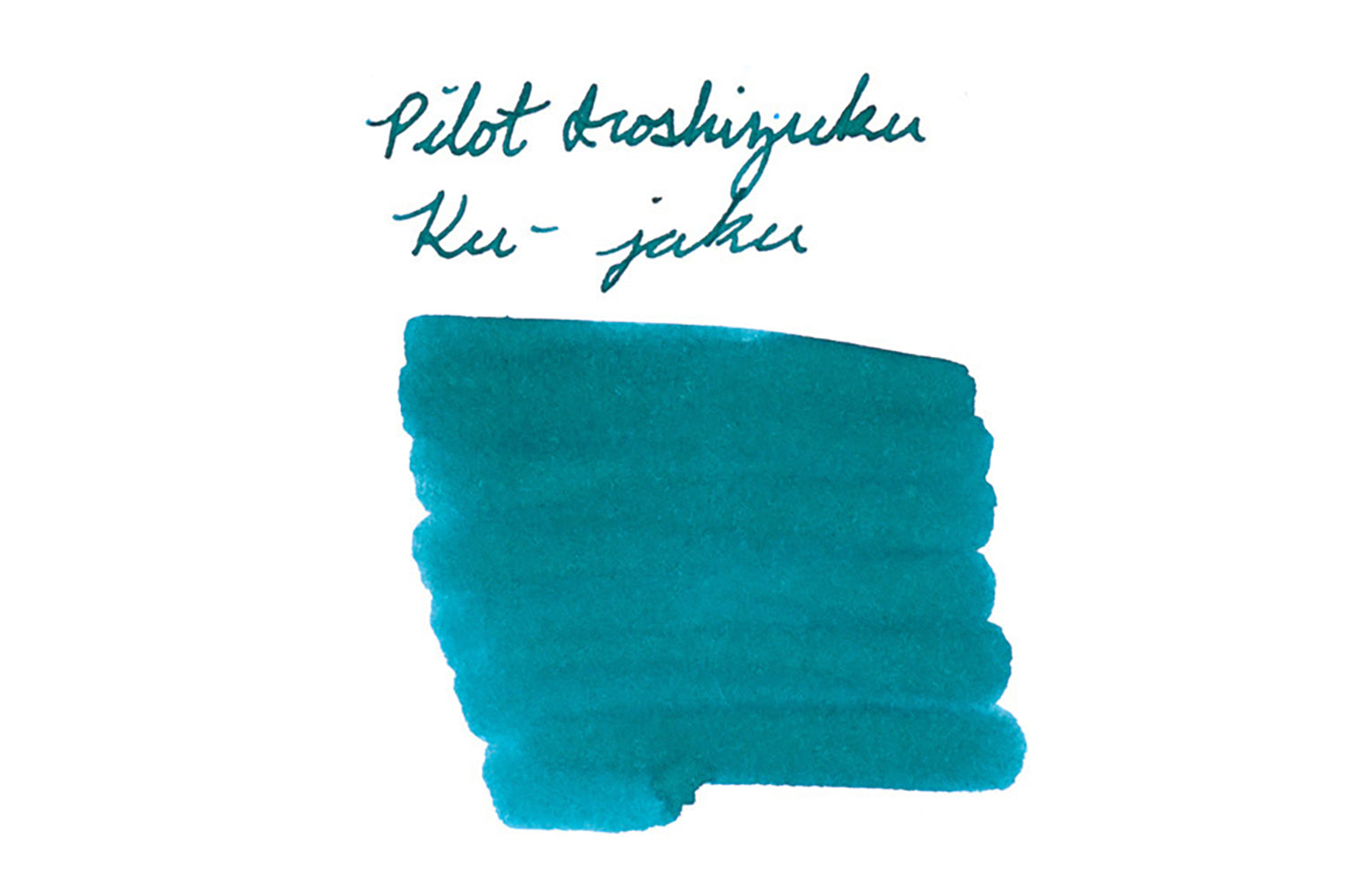 Pilot Ink-15 Iroshizuku Ku-jaku (Peacock) - Image 2