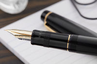 Pilot Justus 95 Fountain Pen - Black/Gold