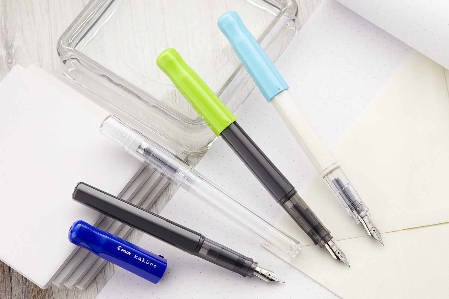 Pilot Kakuno Fountain Pen Clear The Goulet Pen Company