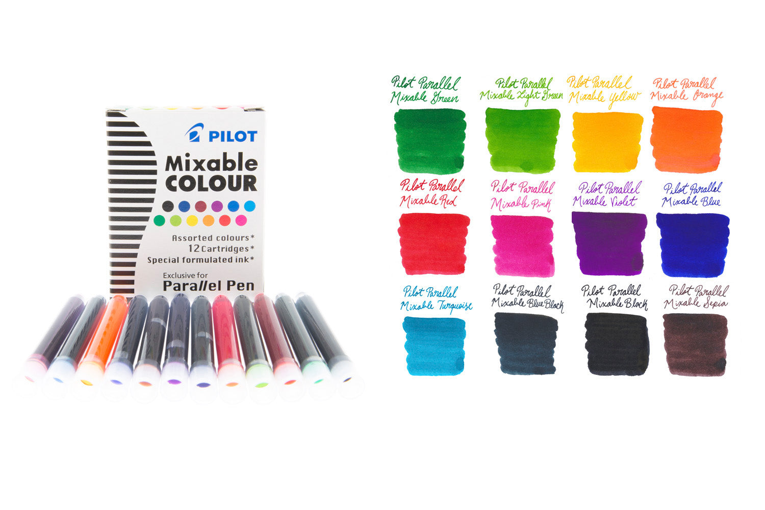 Parallel Pen Ink Cartridges Parallel Pen Ink Cartridges