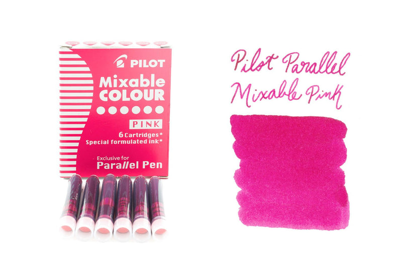 Pilot Parallel Mixable Colour Pink - Ink Cartridges
