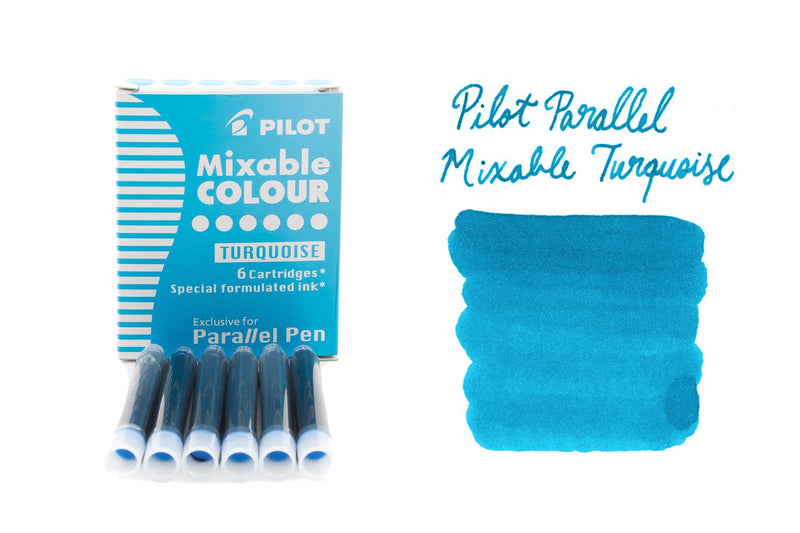 Pilot Parallel Mixable Colour Turquoise - Ink Cartridges