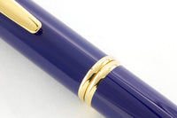 Pilot Vanishing Point Fountain Pen - Blue/Gold