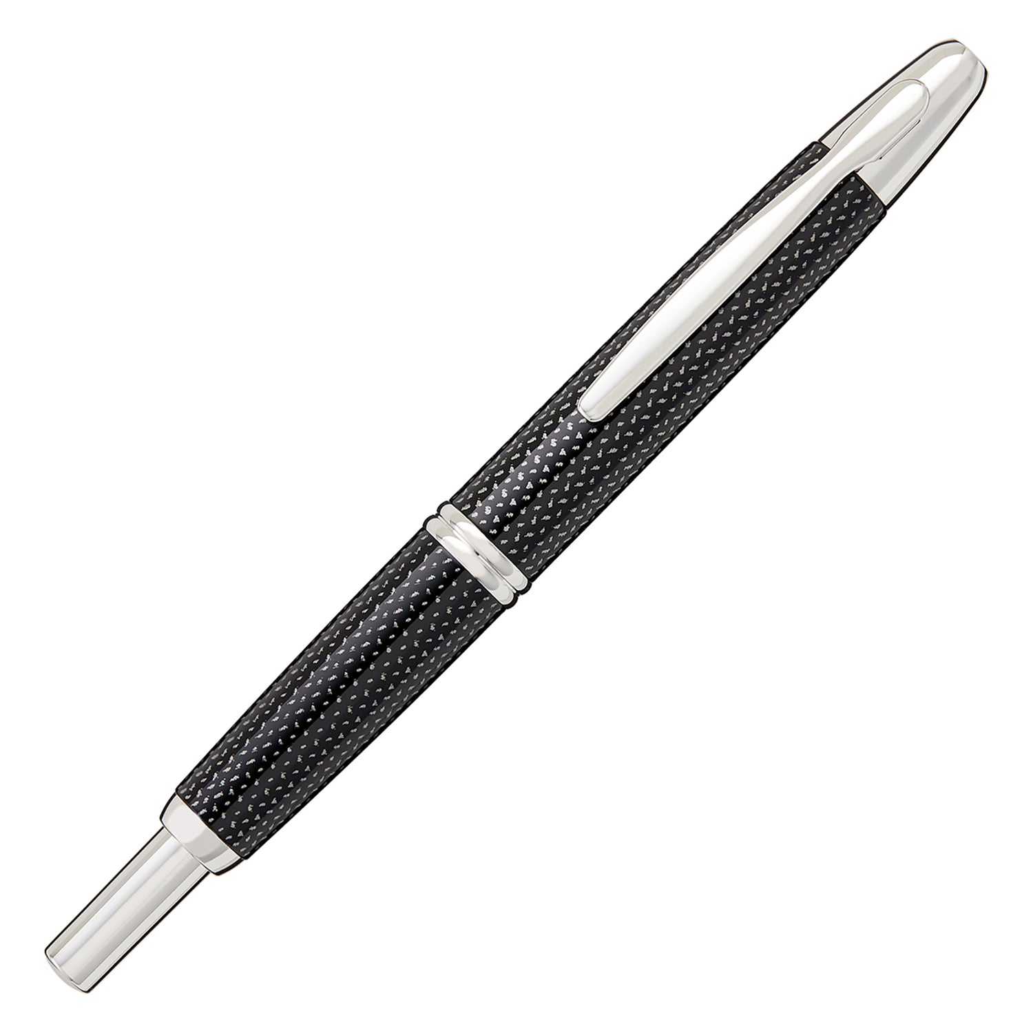 Pilot Vanishing Point Fountain Pen Black Carbonesque The