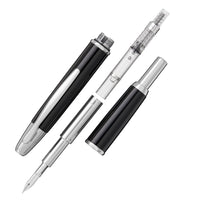 Pilot Vanishing Point Fountain Pen - Black/Rhodium