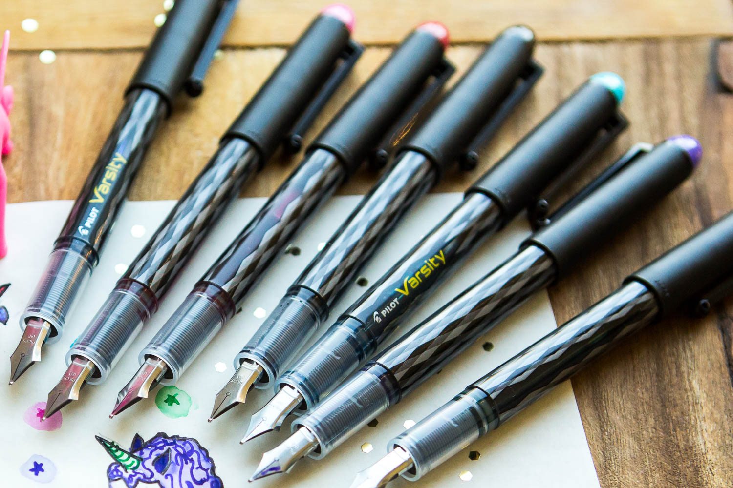How To Refill A Pilot Varsity Disposable Fountain Pen
