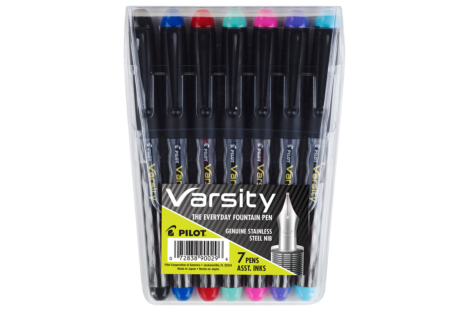 Pilot Varsity Fountain Pen Black (Pack of 2) — doane paper