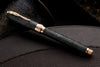 Pineider Forged Carbon Fountain Pen - Rose Gold Trim (Limited Edition)