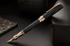 Pineider Forged Carbon Fountain Pen - Rose Gold Trim (Limited Edition)