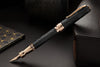 Pineider Forged Carbon Fountain Pen - Rose Gold Trim (Limited Edition)