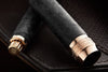 Pineider Forged Carbon Fountain Pen - Rose Gold Trim (Limited Edition)