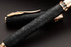 Pineider Forged Carbon Fountain Pen - Rose Gold Trim (Limited Edition)