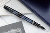 Pineider La Grande Bellezza Rocco Fountain Pen - Blue