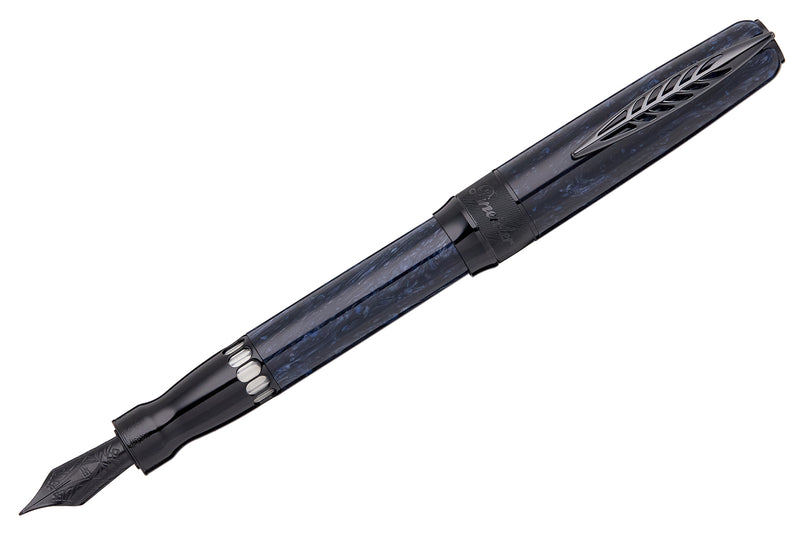 Pineider La Grande Bellezza Rocco Fountain Pen - Blue
