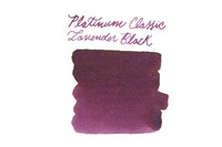 Platinum Classic Lavender Black - Ink Sample