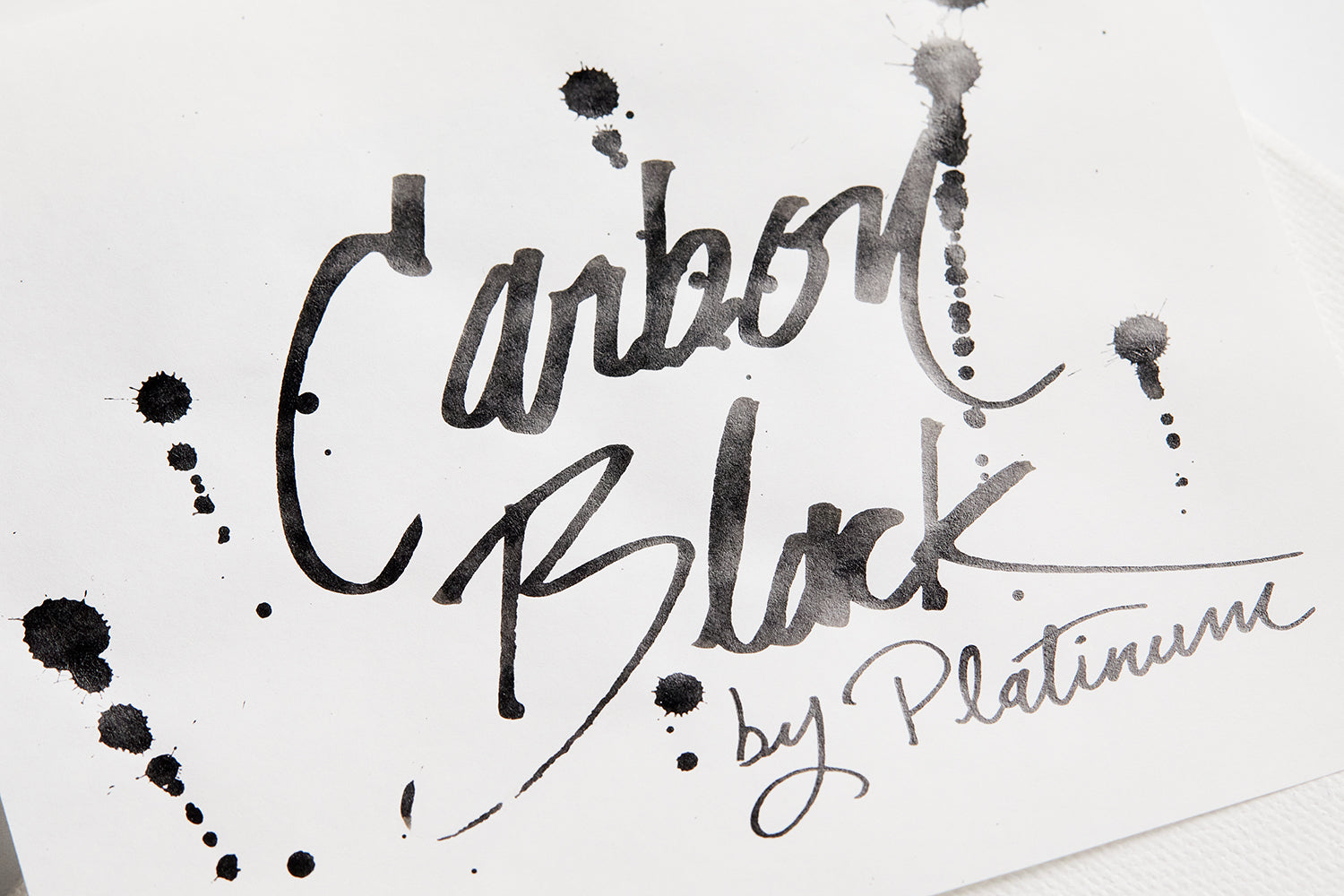 Five Months: an Extended Test of Platinum Carbon Black Pigment Ink –  Fountain Pen Follies