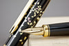 Platinum Kanazawa Leaf Fountain Pen - Swirling Petals of Cherry Blossoms