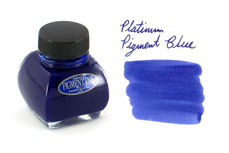 Platinum Pigmented Blue - 60ml Bottled Ink