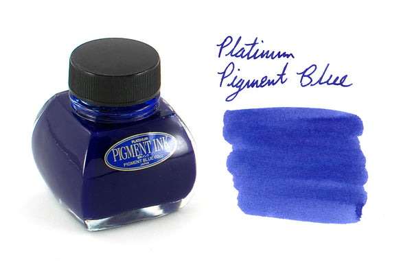 Platinum Pigmented Blue - 60ml Bottled Fountain Pen Ink