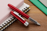 Platinum Plaisir Fountain Pen - Red