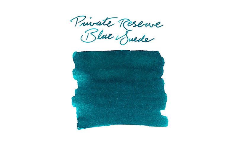 Private Reserve Blue Suede - Ink Sample