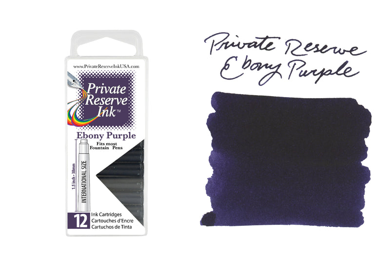 Private Reserve Ebony Purple - Ink Cartridges