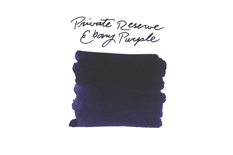 Private Reserve Ebony Purple - Ink Sample