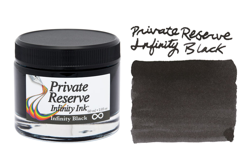 Private Reserve Infinity Black - 60ml Bottled Ink
