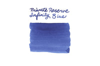 Private Reserve Infinity Blue - Ink Sample