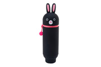 PuniLabo Stand Up Pen Case - Black Rabbit