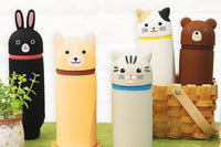 PuniLabo Stand Up Pen Case - Shiba Dog