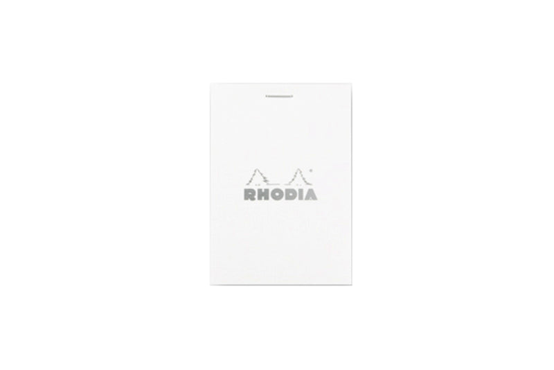 Rhodia No. 11 A7 Notepad - Ice White, Lined