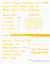 Rohrer & Klingner Helianthus - Ink Sample