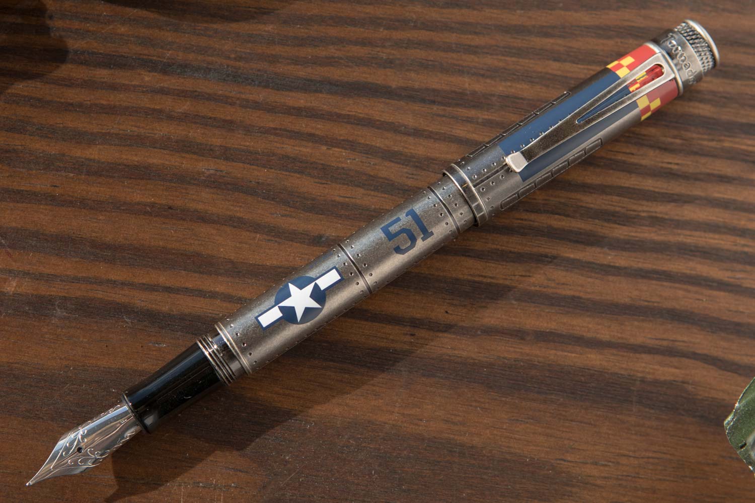 Retro 51 Tornado Fountain Pen P-51 Mustang The Goulet Pen Company