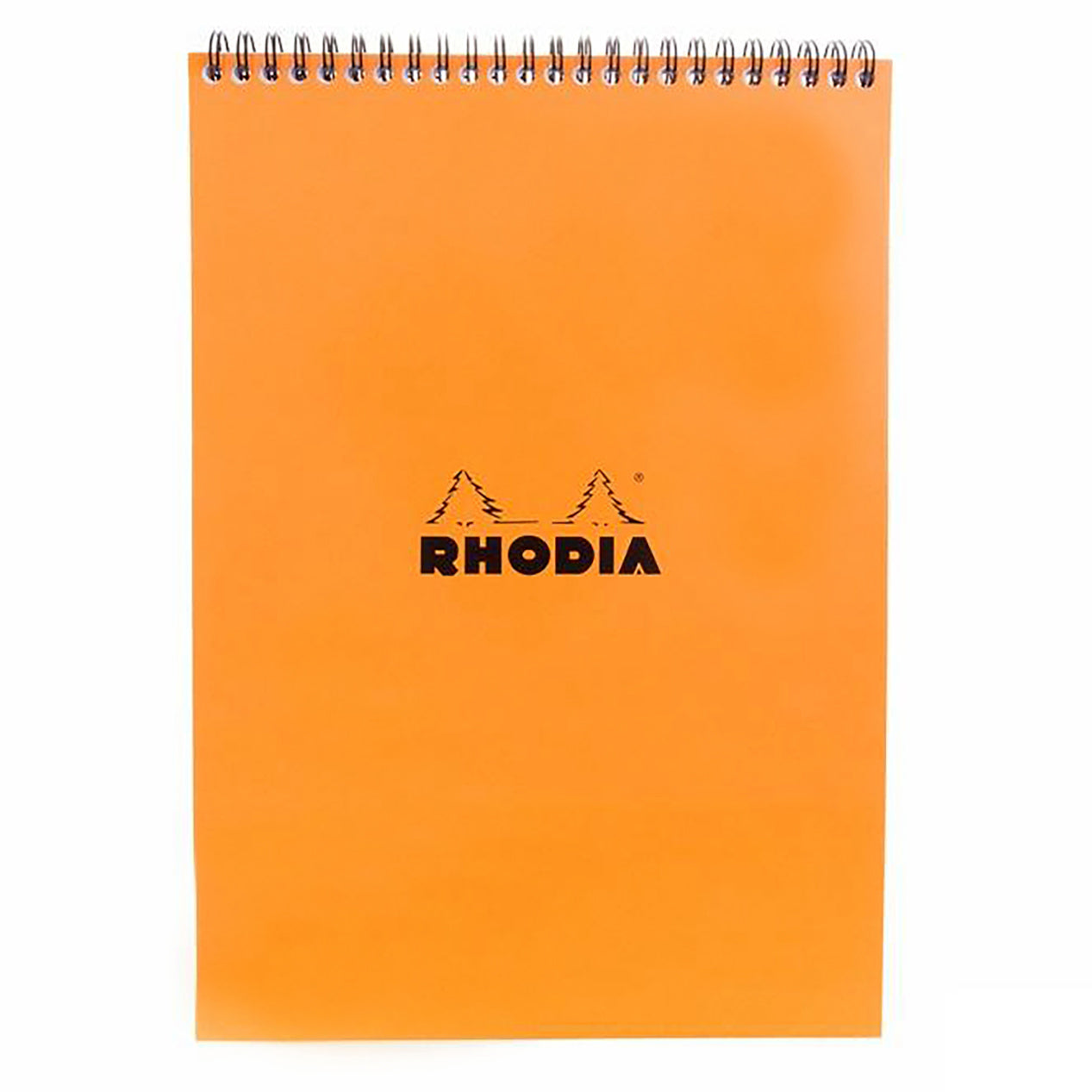 Rhodia No. 18 Top Wirebound A4 Notepad - Orange, Graph - The