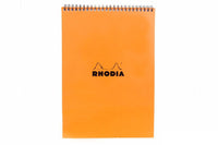 Rhodia No. 18 Top Wirebound A4 Notepad - Orange, Graph