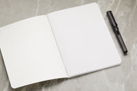 Rhodia Classic Side Staplebound A5 Notebook - Ice White, Graph