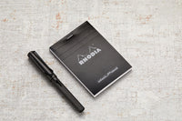 Rhodia No. 12 Small Notepad - Black, Dot Grid