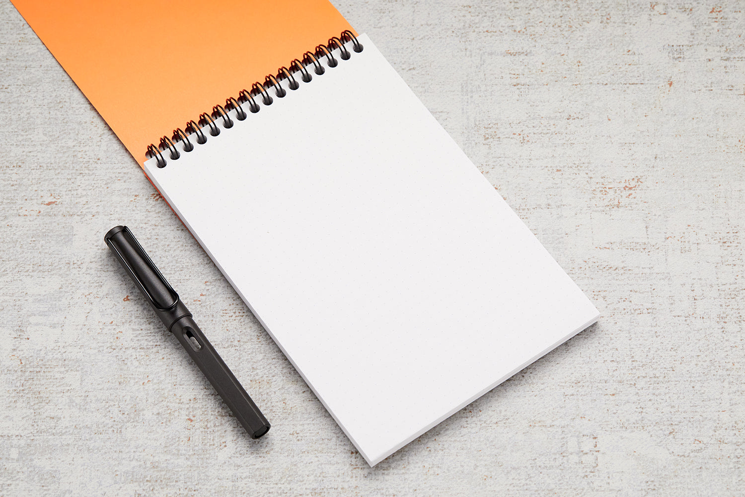 Rhodia""R Premium Stapled Notepad - Blank 70 Sheets - 6 X