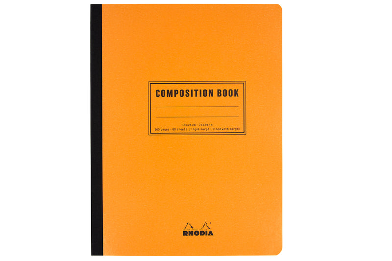 Rhodia Composition Book - Orange, Lined