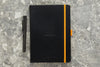 Rhodia Goalbook Dot Grid A5 Hardcover Journal - Black (Ivory Paper)