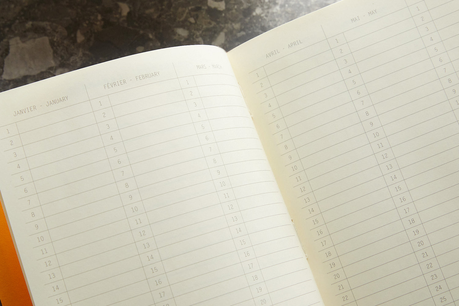 Carnet Rhodia pour Bullet Journal Iris